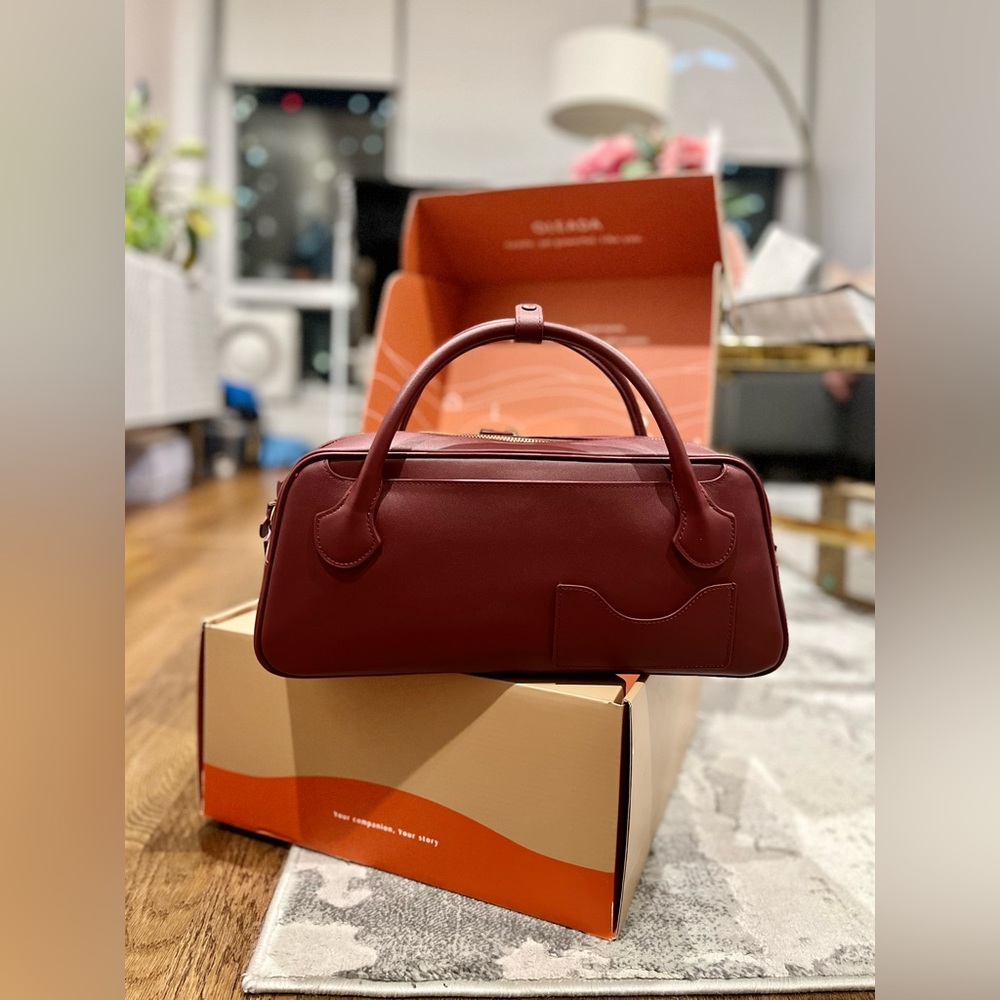 NEW Oleada Mini Marina Carryall - Red Duffel Convertible Shoulder Bag w Strap